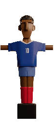 Mimic Francia 10 Chico · Muñeco Futbolín Personalizado