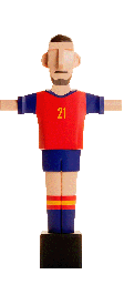 Mimic España 21 Chico · Muñeco Futbolín Personalizado