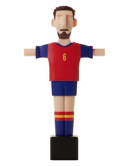 Mimic España 6 Chico · Muñeco Futbolín Personalizado