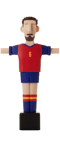 Mimic España 6 Chico · Muñeco Futbolín Personalizado