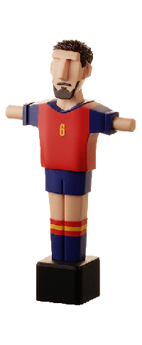 Mimic España 6 Chico · Muñeco Futbolín Personalizado