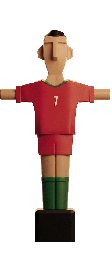 Mimic Portugal 7 Chico · Muñeco Futbolín Personalizado