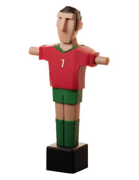 Mimic Portugal 7 Chico · Muñeco Futbolín Personalizado