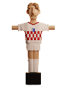 Mimic Croacia 10 Chico · Muñeco Futbolín Personalizado