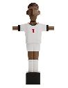 Mimic Inglaterra 10 Chico · Muñeco Futbolín Personalizado
