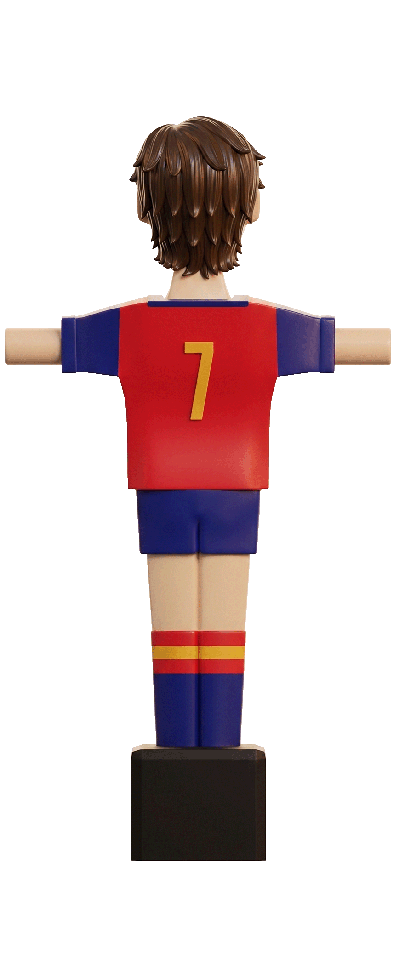 Mimic España 7 Chico · Muñeco Futbolín Personalizado