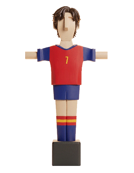 Mimic España 7 Chico · Muñeco Futbolín Personalizado