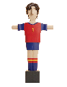 Mimic España 7 Chico · Muñeco Futbolín Personalizado