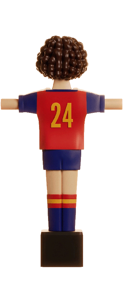 Mimic Noruega 9 Chico · Muñeco Futbolín Personalizado