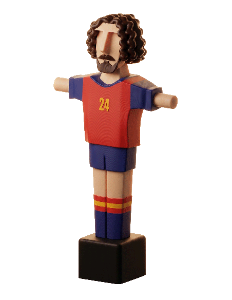 Mimic Noruega 9 Chico · Muñeco Futbolín Personalizado