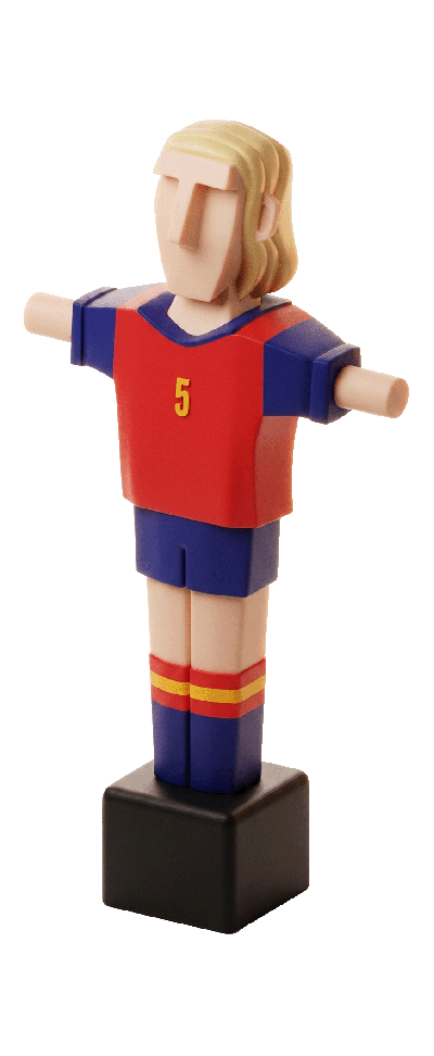 Mimic España 5 Chico · Muñeco Futbolín Personalizado