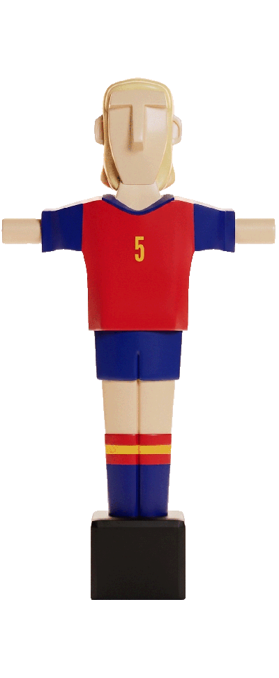 Mimic España 5 Chico · Muñeco Futbolín Personalizado