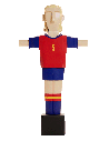 Mimic España 5 Chico · Muñeco Futbolín Personalizado
