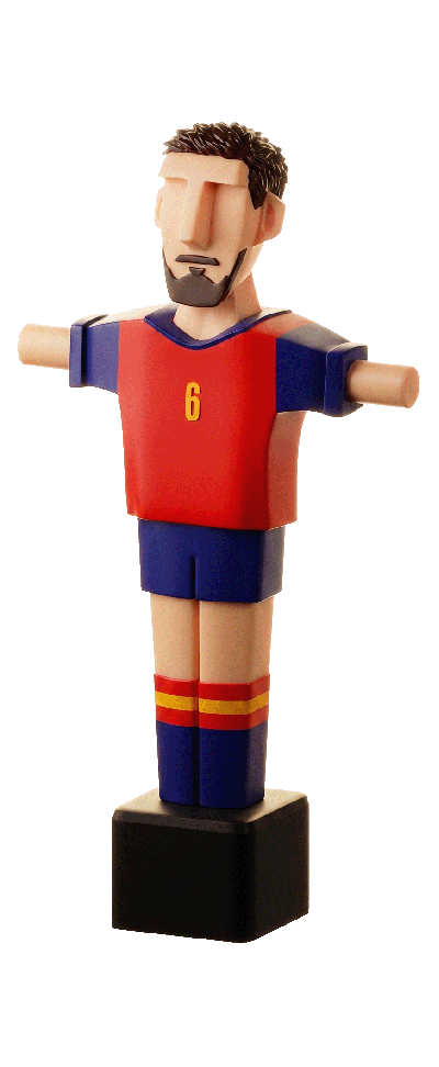 Mimic España 6 Chico · Muñeco Futbolín Personalizado