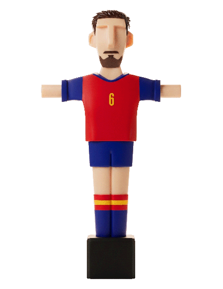 Mimic España 6 Chico · Muñeco Futbolín Personalizado