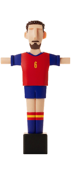 Mimic España 6 Chico · Muñeco Futbolín Personalizado
