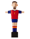 Mimic España 6 Chico · Muñeco Futbolín Personalizado