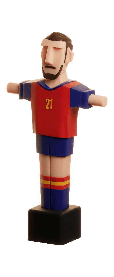 Mimic España 21 Chico · Muñeco Futbolín Personalizado