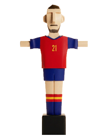 Mimic España 21 Chico · Muñeco Futbolín Personalizado