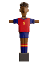 Mimic España 19 Chico · Muñeco Futbolín Personalizado