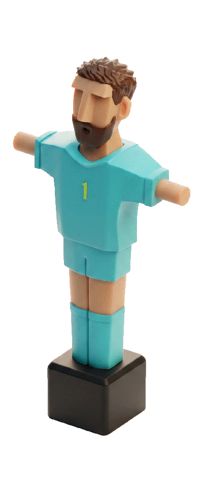 Mimic España 1 Chico · Muñeco Futbolín Personalizado