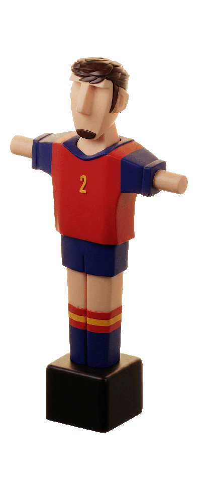 Mimic España 2 Chico · Muñeco Futbolín Personalizado