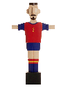 Mimic España 3 Chico · Muñeco Futbolín Personalizado