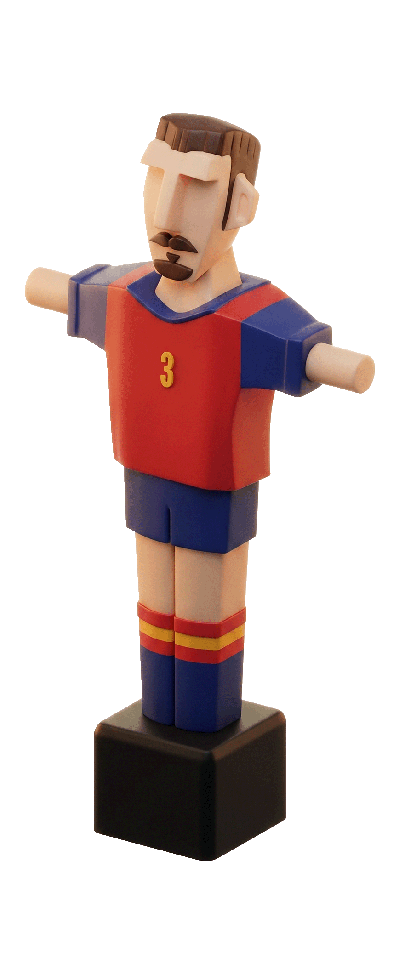 Mimic España 3 Chico · Muñeco Futbolín Personalizado