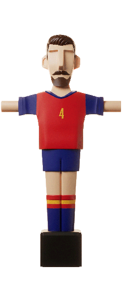 Mimic España 4 Chico · Muñeco Futbolín Personalizado