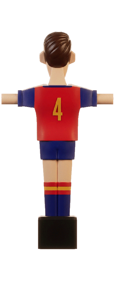 Mimic España 4 Chico · Muñeco Futbolín Personalizado