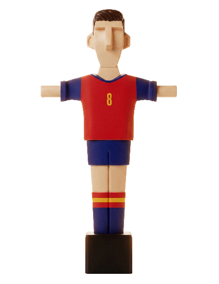 Mimic España 8 Chico · Muñeco Futbolín Personalizado
