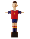 Mimic España 8 Chico · Muñeco Futbolín Personalizado