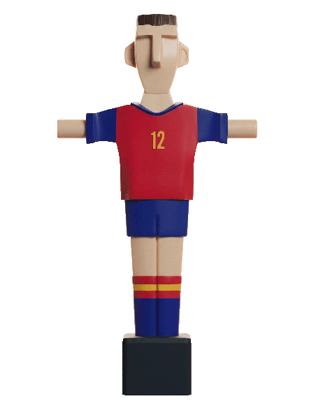 Mimic España 12 Chico · Muñeco Futbolín Personalizado