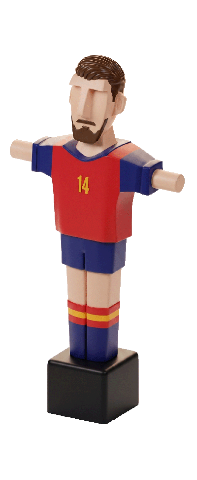Mimic España 14 Chico · Muñeco Futbolín Personalizado