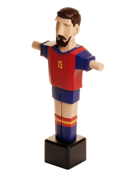 Mimic España 15 Chico · Muñeco Futbolín Personalizado