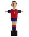 Mimic España 16 Chico · Muñeco Futbolín Personalizado