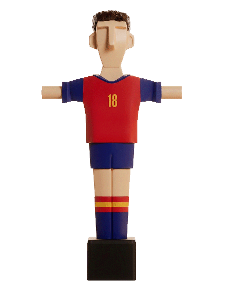 Mimic España 18 Chico · Muñeco Futbolín Personalizado