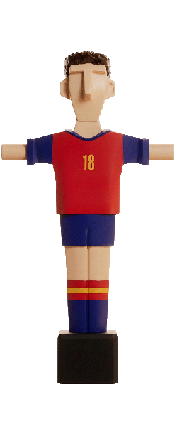 Mimic España 18 Chico · Muñeco Futbolín Personalizado