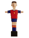 Mimic España 18 Chico · Muñeco Futbolín Personalizado