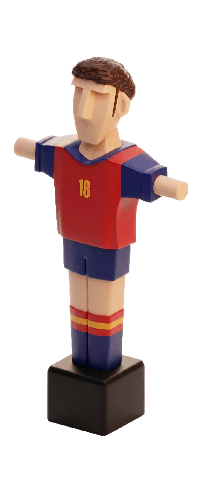 Mimic España 18 Chico · Muñeco Futbolín Personalizado