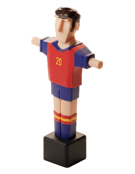 Mimic España 20 Chico · Muñeco Futbolín Personalizado