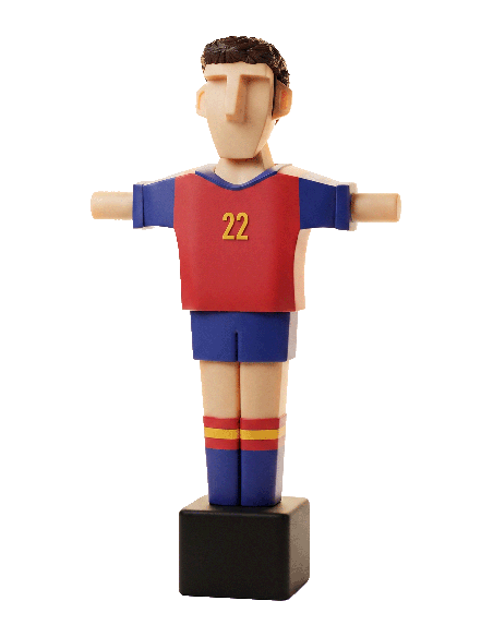 Mimic España 22 Chico · Muñeco Futbolín Personalizado