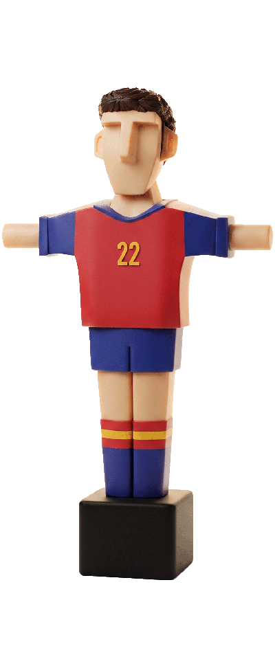 Mimic España 22 Chico · Muñeco Futbolín Personalizado