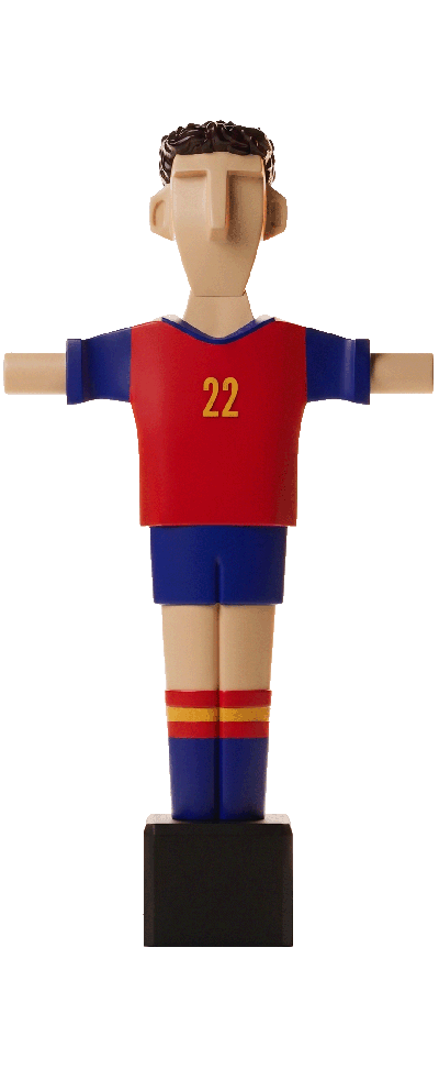 Mimic España 22 Chico · Muñeco Futbolín Personalizado