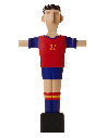 Mimic España 22 Chico · Muñeco Futbolín Personalizado