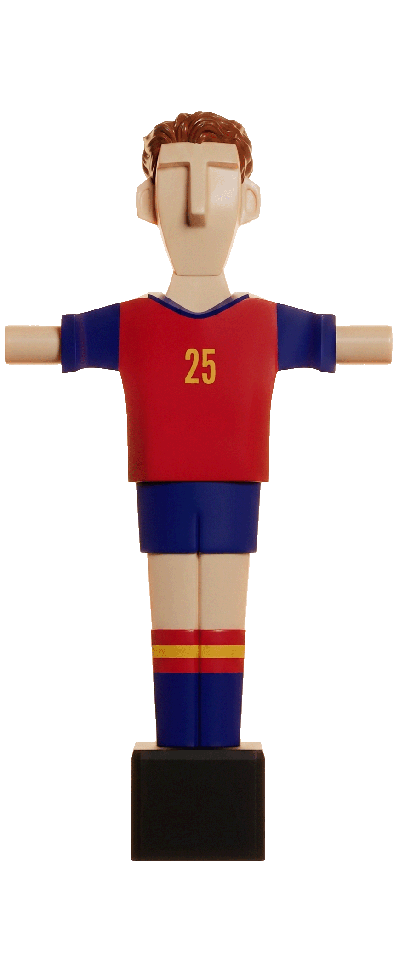 Mimic España 25 Chico · Muñeco Futbolín Personalizado