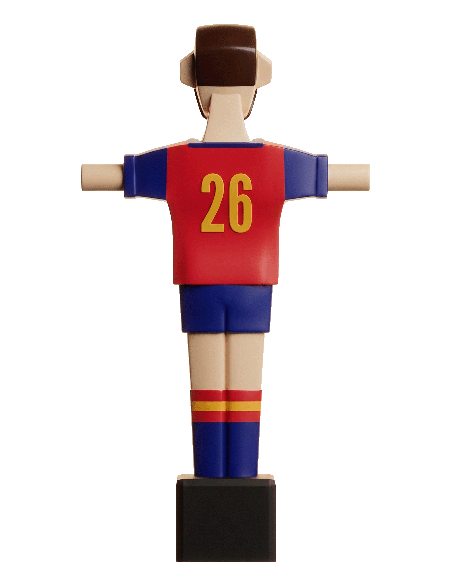 Mimic España 26 Chico · Muñeco Futbolín Personalizado