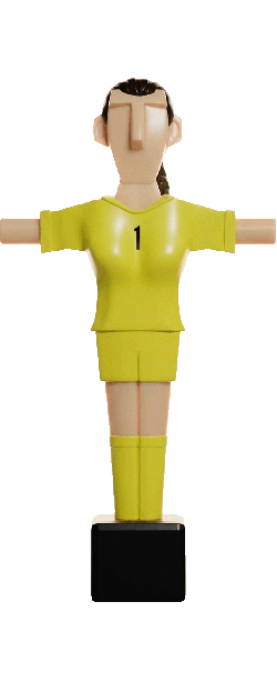 Mimic La Roja Chica · Muñeco Futbolín Personalizado