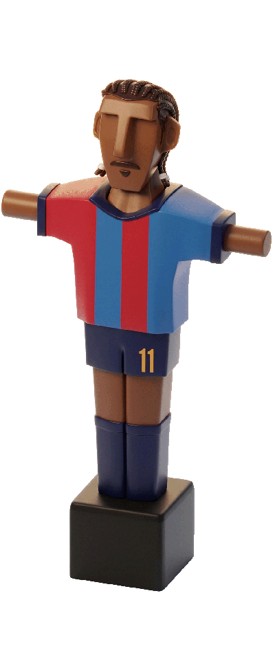 Mimic Barcelona Chico · Muñeco Futbolín Personalizado