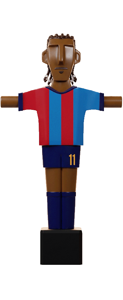 Mimic Barcelona Chico · Muñeco Futbolín Personalizado